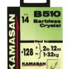 Kamasan Hooks To Nylon B510 Crystal Barbless -