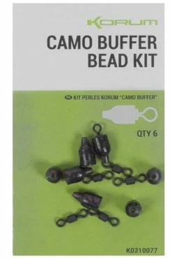 Coarse Fishing Store 14 Korum Camo Buffer Bead Kit - Beads & connectors