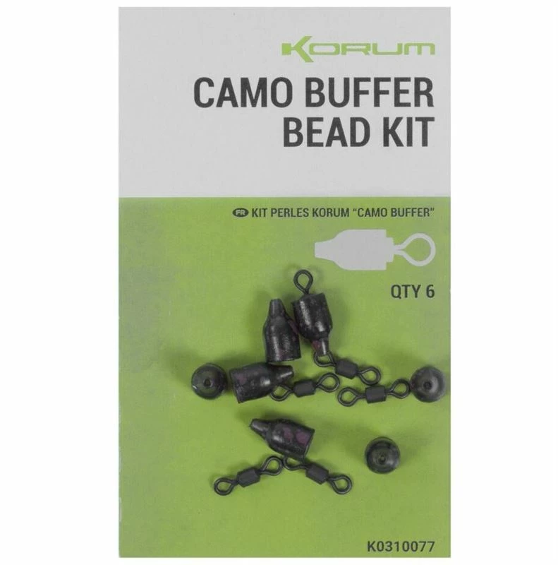 Korum Camo Buffer Bead Kit - Beads & connectors 1 Korum Camo Buffer Bead Kit - Beads & connectors