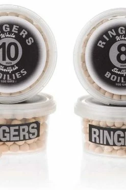 Ringers Boilies White Shellfish - Pop ups, boilies & wafters