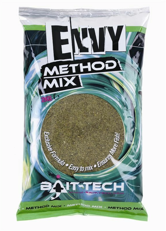 Bait Tech Bait-Tech Envy Method Mix Green 2kg - Groundbait 1 Bait Tech Bait-Tech Envy Method Mix Green 2kg - Groundbait