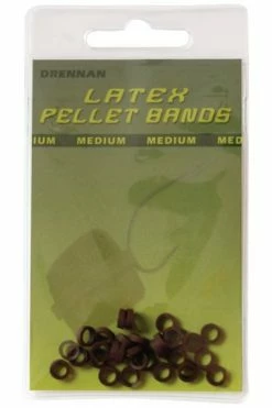 Drennan Latex Pellet Bands Brown - Bait bands