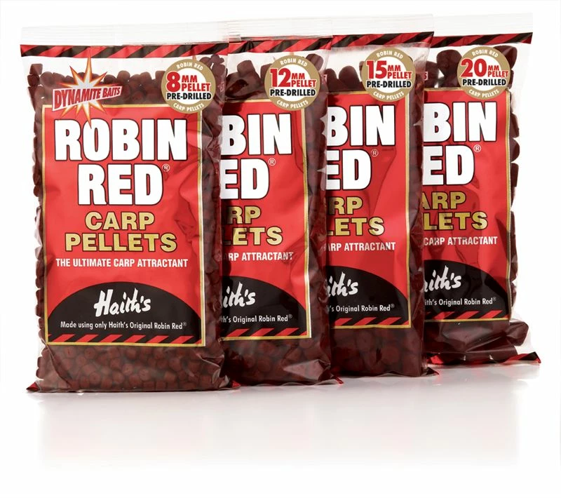 Dynamite Baits Robin Red Pellets 900g (Pre-Drilled) - 1 Dynamite Baits Robin Red Pellets 900g (Pre-Drilled) -