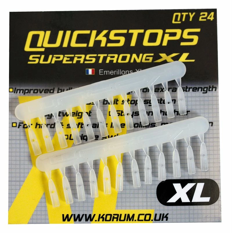 Korum XL Quickstops - Hair stops 1 Korum XL Quickstops - Hair stops