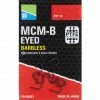 Preston Innovations MCM-B Barbless Eyed Hooks -