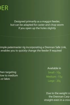 Drennan Carp Feeders - Maggot feeders 4 Drennan Carp Feeders - Maggot feeders -Coarse Fishing Store 1304089166 carp1