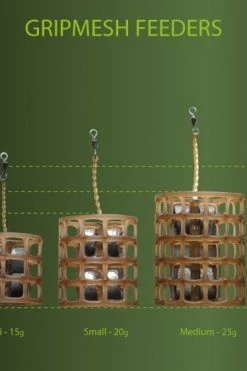 Drennan Gripmesh Feeders - Open & cage feeders 7 Drennan Gripmesh Feeders - Open & cage feeders -Coarse Fishing Store 1304089355 grip2