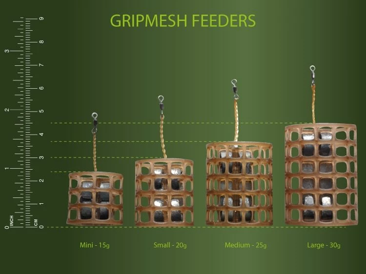 Drennan Gripmesh Feeders - Open & cage feeders 3 Drennan Gripmesh Feeders - Open & cage feeders - Image 3