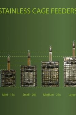 Drennan Stainless Oval Cage Feeders - Open & cage feeders -Coarse Fishing Store 1304089767 stain2