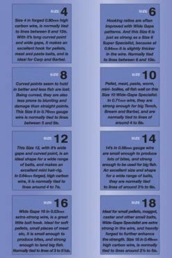 Drennan Wide Gape Specialist Barbless Eyed Hooks - 5 Drennan Wide Gape Specialist Barbless Eyed Hooks - -Coarse Fishing Store 1304183952 wide2