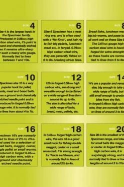 Drennan Specimen Micro Barbed Eyed Hooks - -Coarse Fishing Store 1304184303 spec2