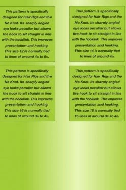 Drennan Hair Riggers Silverfish Barbless Eyed Hooks - 5 Drennan Hair Riggers Silverfish Barbless Eyed Hooks - -Coarse Fishing Store 1304185041 shr2