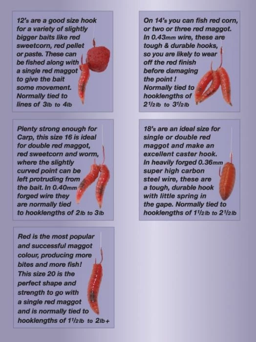 Drennan Carp Maggot Barbless Spade Hooks - 3 Drennan Carp Maggot Barbless Spade Hooks - - Image 3