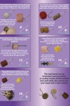 Drennan Bandits Power Barbless (Banded Hair Rigs) - Hair rigs & hook hairs -Coarse Fishing Store 1305321700 PB2