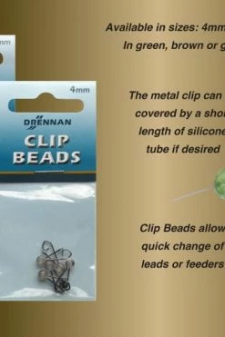 Drennan Clip Beads - Beads & connectors 7 Drennan Clip Beads - Beads & connectors -Coarse Fishing Store 1306445756 clip bead