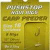 Drennan Pushstop Hair Rigs Carp Feeder - Hair rigs & hook hairs