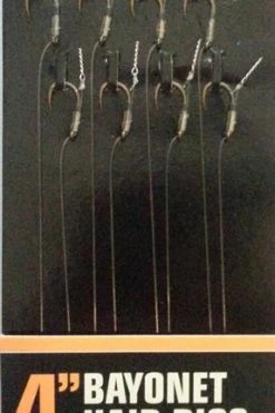 Guru 4inch Ready Rigs With Bayonets - Hair rigs & hook hairs