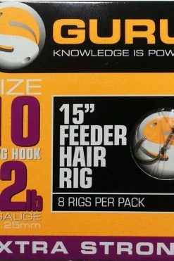 Guru 15inch Ready Rigs With Speedstops - Hair rigs & hook hairs