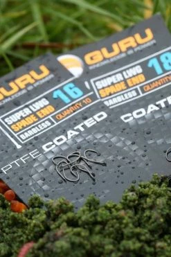 Guru Super LWG Spade Hooks - Eyed hooks