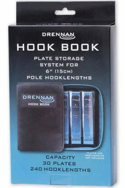 Drennan 6" Hook Book Plate Storage System - Rig & hook storage -Coarse Fishing Store 2tuiq0im637334383025996189