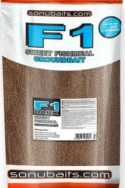 Sonubaits F1 Dark Groundbait 2kg -