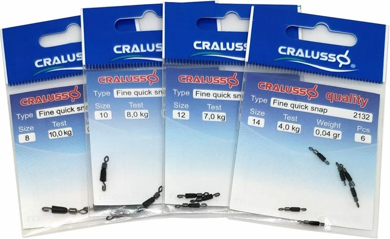 Cralusso Quick Change Swivels - 1 Cralusso Quick Change Swivels -