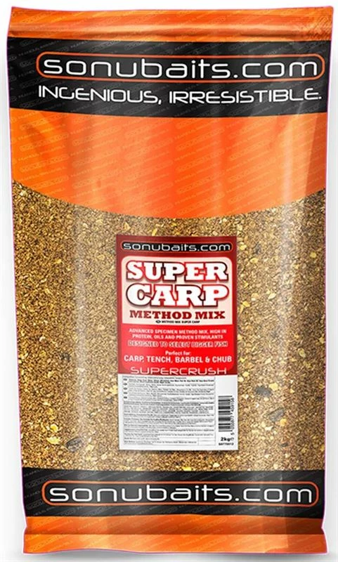 Sonubaits Super Carp Method Mix 2kg - Groundbait 1 Sonubaits Super Carp Method Mix 2kg - Groundbait