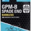 Preston Innovations GPM-B Barbless Spade End Hooks - Spade hooks