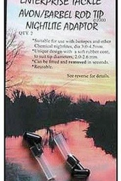 Enterprise Tackle Enterprise Avon/Barbel Rod Tip Nightlite Adaptor - Isotopes & starlites