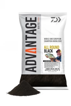 Daiwa Advantage Baits All Round Black Groundbait 1kg -