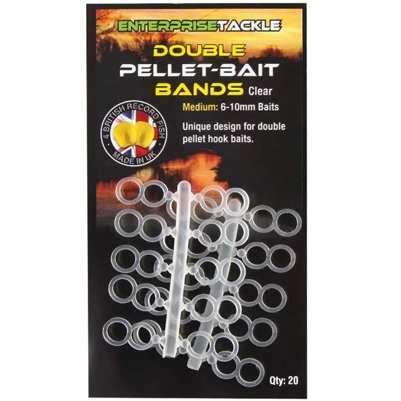Enterprise Tackle Enterprise Double Pellet Bait Bands - 1 Enterprise Tackle Enterprise Double Pellet Bait Bands -