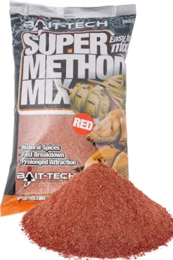 Bait Tech Bait-Tech Super Method Mix Red Groundbait 2kg -