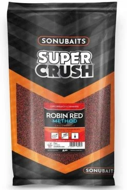 Sonubaits Supercrush Robin Red Method Mix 2kg - Groundbait