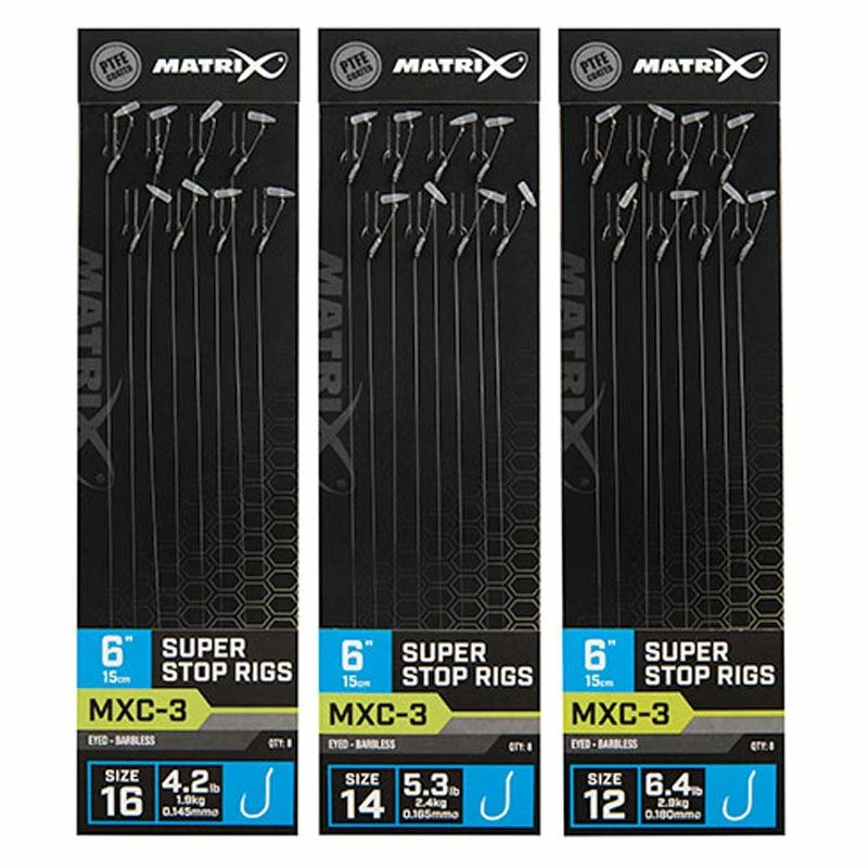 Matrix MXC-3 Barbless Super Stop Rigs - Hair rigs & hook hairs 3 Matrix MXC-3 Barbless Super Stop Rigs - Hair rigs & hook hairs - Image 3