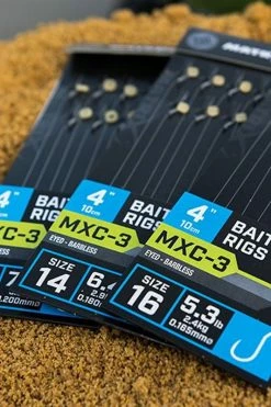 Matrix MXC-3 Barbless Bait Band Rigs - Hair rigs & hook hairs