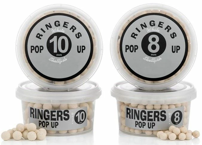 Ringers Boilies White Shellfish POP-UPS - Pop ups, boilies & wafters 1 Ringers Boilies White Shellfish POP-UPS - Pop ups, boilies & wafters