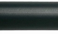 Leeda Capped Plastic Rod Tube Black - Rod carriers & tubes