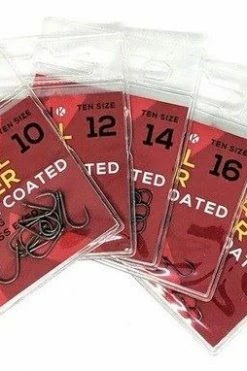 Kamasan Animal Feeder PTFE Coated Hooks - Eyed hooks