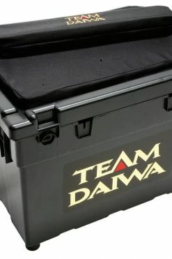 Daiwa Seat Box Large & FOC Padded Strap & Cushion - Seat boxes
