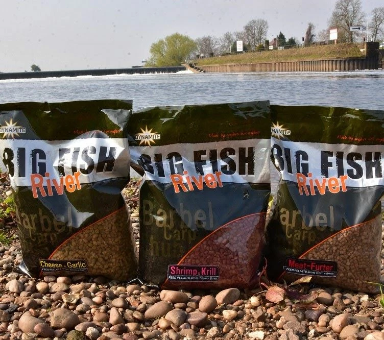 Dynamite Baits Big Fish River Feed Pellets - 1 Dynamite Baits Big Fish River Feed Pellets -
