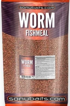 Sonubaits Worm Fishmeal Groundbait 2kg -