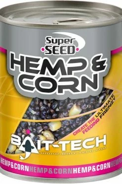Bait Tech Bait-Tech Super Seed Hemp & Sweetcorn - Particles