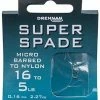 Drennan Hooks To Nylon Barbed Super Spade -