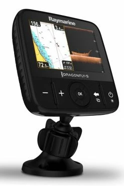 Raymarine Dragonfly 5 PRO Fish Finder Inc Chart Plotter & Transducer - Fish finders