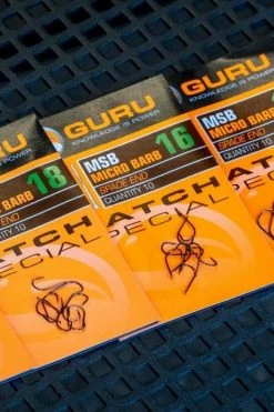 Guru Match Special Barbed Hooks - Spade hooks