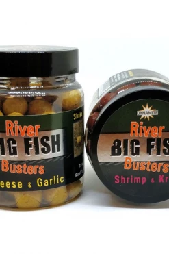 Dynamite Baits Big Fish River Buster Hookbaits - Pop ups, boilies & wafters