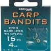 Drennan Bandits Carp Barbless (Banded Hair Rigs) - Hair rigs & hook hairs