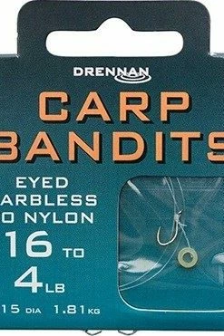Drennan Bandits Carp Barbless (Banded Hair Rigs) - Hair rigs & hook hairs
