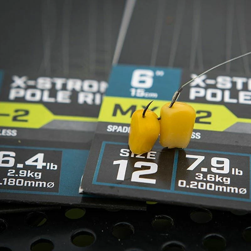 Matrix MXC-2 Barbless X-Strong Pole Rigs 6inch - Hair rigs & hook hairs 1 Matrix MXC-2 Barbless X-Strong Pole Rigs 6inch - Hair rigs & hook hairs