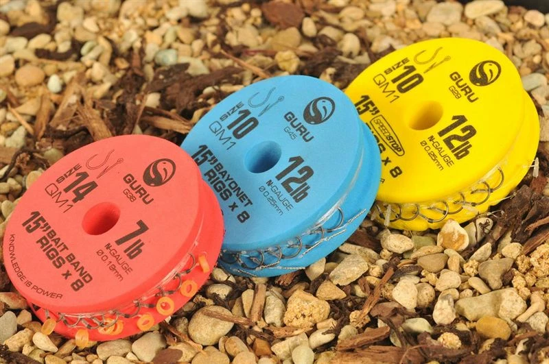 Guru QM1 Ready Tied Rigs 15inch - Hair rigs & hook hairs 1 Guru QM1 Ready Tied Rigs 15inch - Hair rigs & hook hairs